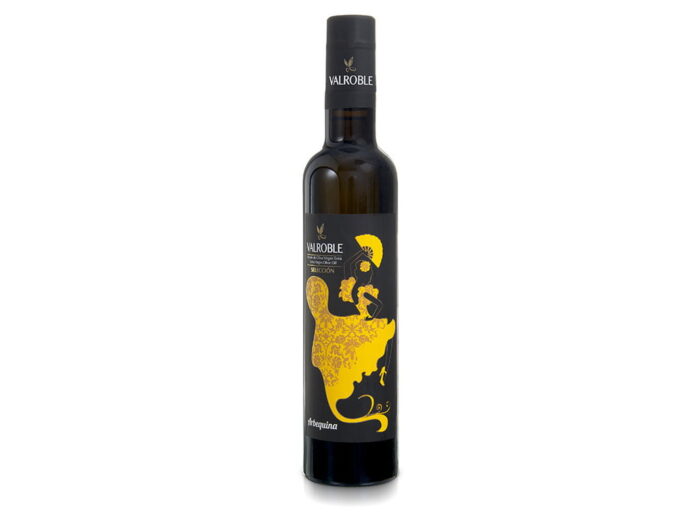 AOVE Valroble Arbequina botella 10uds/500ml, ove, aceite oliva, aceite de oliva virgen extra, aove denominación de origen, aove picual, aove jaén, aove orcera, potosi 10, aove potosi 10, virgen extra, aceite andaluz, aceite andalucía, aceite de oliva virgen extra, picual temprano, aove verde, aceite gourmet,