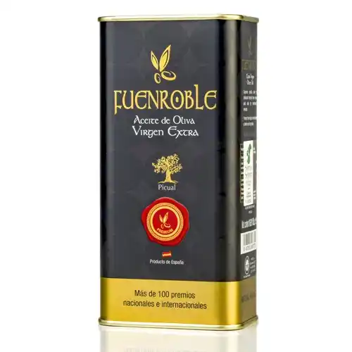 Aceite de oliva virgen extra Fuenroble Picual en lata 1 lt