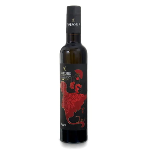  AOVE Valroble Picual botella 500ml, aove picual, aove jaén, aove orcera, potosi 10, aove potosi 10, virgen extra, aceite andaluz, aceite andalucía, aceite de oliva virgen extra, picual temprano, aove verde, aceite gourmet, valrobles, aove ecológico, valroble de potosí 10