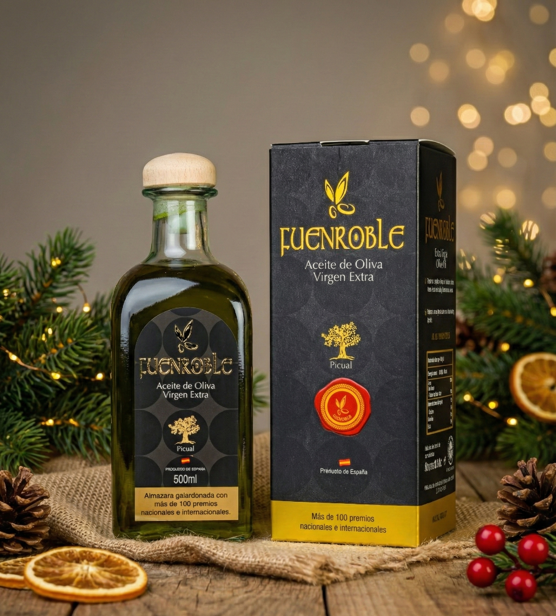 regala-aove-por-navidad, regalos navidad, aceite de oliva virgen extra de jaen. regalo reyes, fuenroble temprano, regalos corporativos