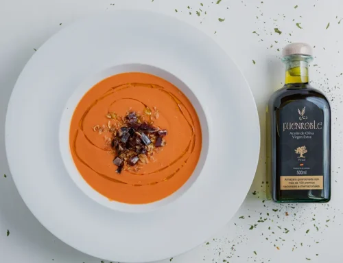 Sopa de tomate con AOVE Potosí 10